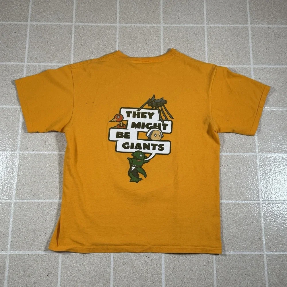 Vintage 2002 TMBG They Might Be Giants No! Concert T Shirt Sz M Ween Indie Rock